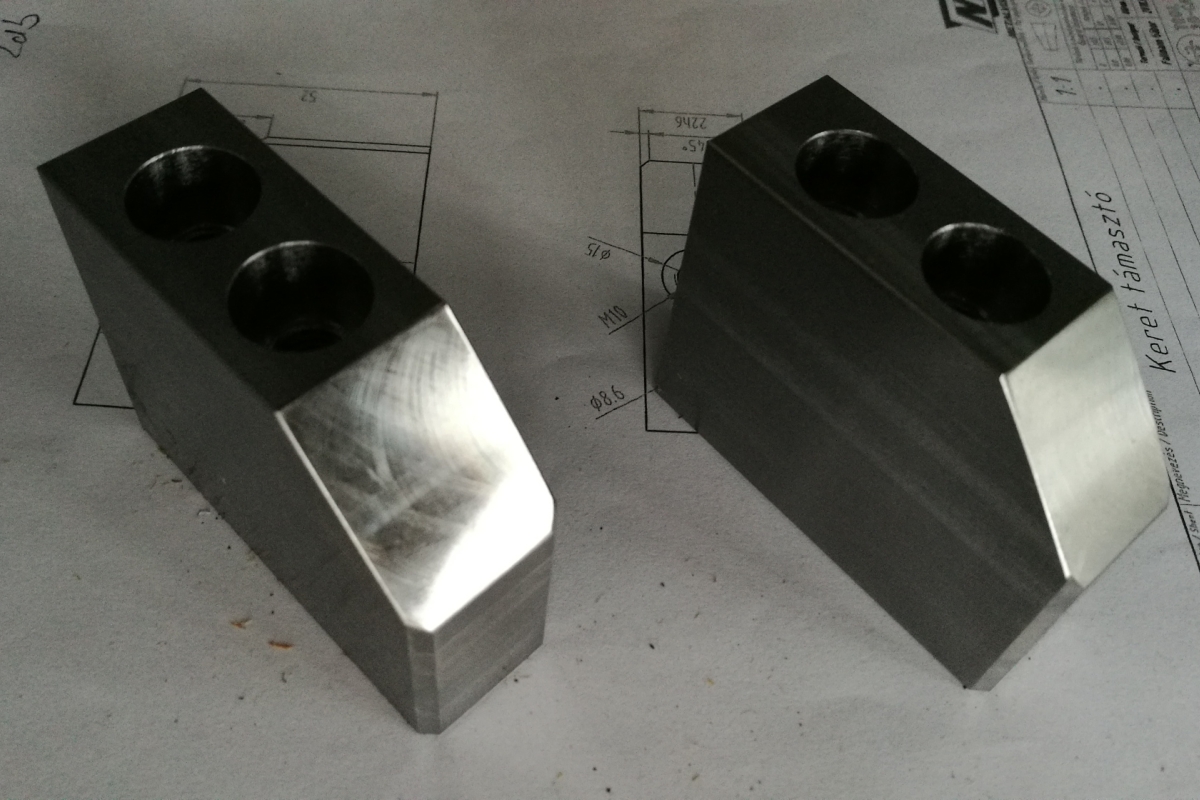 Complete production of components from raw materials to finished products