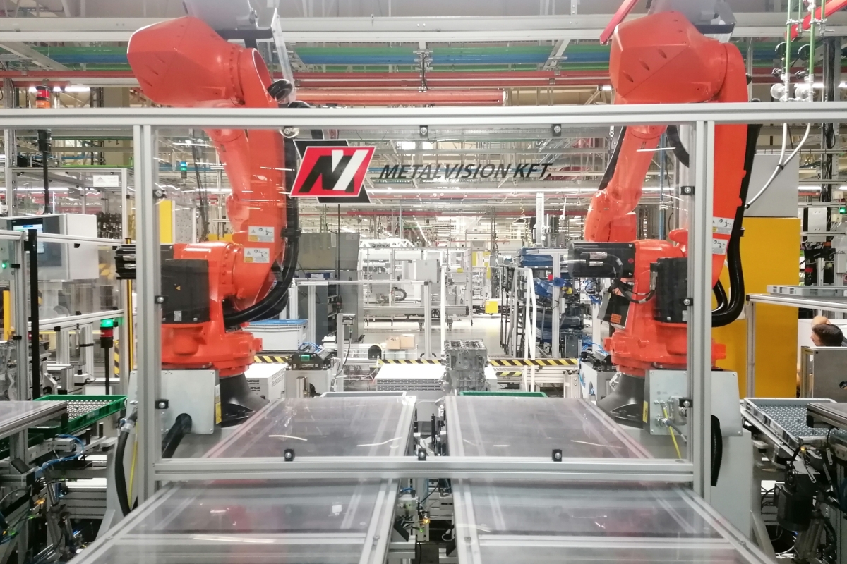 A Metalvision kft. több évtizedes tapasztalattal rendelkezik az ipari gépgyártás területén